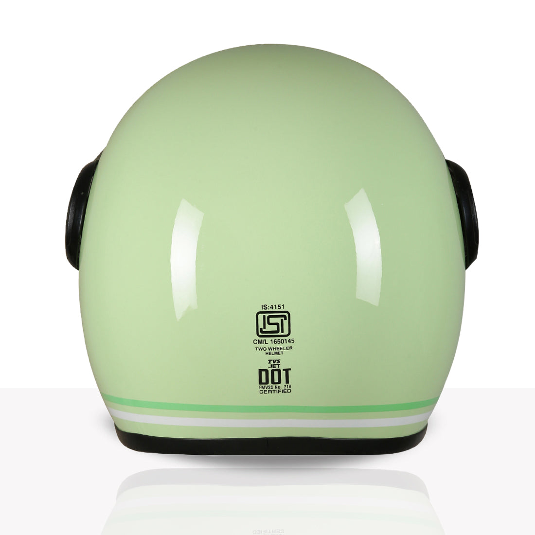 TVS MissFit Helmet for Women | Lightweight Ladies Helmet for Scooty | Stylish Girls Helmet with Extreme Comfort Fit | Women Helmet with Clear Visor | DOT & ISI Certified Helmet for Woman